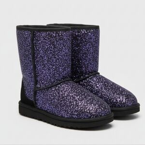 UGG Purple Glitter Boots